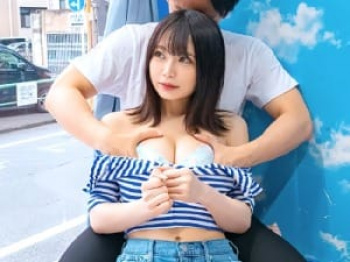 えっち...【MM号】「んっ//」美乳おっぱいのスレンダー娘がクンニされたおまんこにチンポ挿入される！【一般人ナンパ】の画像