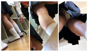 校内で盗撮されたパンチラ動画！この世から消される前に急ぐべし！の画像