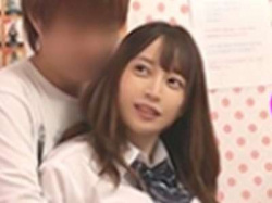 【美人】お客とNG本番して裏オプかわいい美人ギャル女子高生リフレ嬢がエチエチ!その痴態をバッチリと隠し撮り!の画像