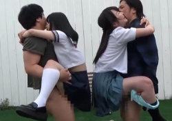 【姫川ゆうな 矢澤美々】仲良し家族がバーベキューがてら娘を交換して種付!でもやっぱ娘のマンコの方が気持ちええなwの画像