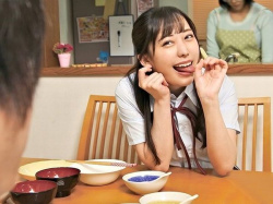 『興奮しちゃった…？』えろビッチないもうと女学生のドS痴女なフェラ誘惑！彼氏を放置し兄を挑発…騎乗位素股で寸止めし調教＜口内ザーメン発射＞の画像