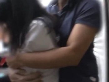 通学途中の女子高生がいきなり痴〇に襲われて倉庫に連れ込まれる！セーラー服を脱がされて拘束固定ピストン電動オモチャで犯され痴〇される！の画像