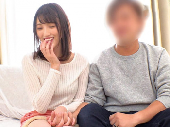 人妻×淫乱企画】で］”私、こんなに大きくなっちゃった...”可愛い人妻が旦那の前で犯される！浮気チンポで中出しされちゃう！の画像