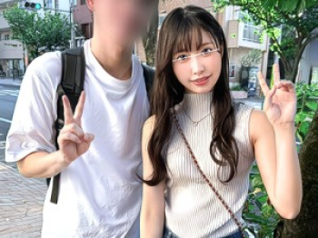 【素人ナンパ】サークルが同じだという大学生男女！ザーメン20mlを溜めるゲームに女学生が男友達とチャレンジ！の画像