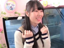 【マジックミラー便】男に跨がりマンコ舐められる10代女子！素朴な感じの予備校生がエッチ！【シロウトナンパ】の画像