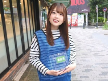 【一般人ナンパ】「彼氏はいます//」ボランティア活動をしている一般人娘に声掛け！21歳のJDが男性のお悩み相談！の画像