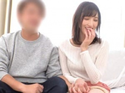 【メモリアルヌード】「あっち向いてて…」スレンダーな身体の奥様！男性モデルに生でパコられオマンチョの中にイクされる！の画像