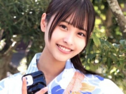 【素人ナンパ】「やってみようかな♡」花火大会に行く前の浴衣女の子！高身長な21歳女の子学生が野球拳に挑戦！の画像