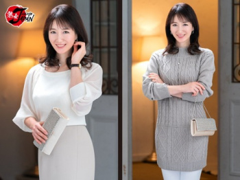【若村愛子・デビュー作品】スレンダー美乳プリ尻清楚奥様がド淫乱過ぎてパコっちゃう！の画像