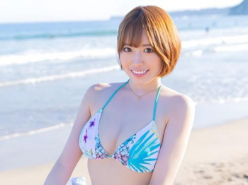 【素人ナンパ】大人びたショートカット女大学生徒子が年上男性に素股オイルマッサージしたら心拍数バク上がりドキドキ騎乗位キスセックスの画像