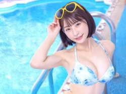 【宮島めい】「ヤバいヤバいっ！すごい気持ちいい！」会社の後輩クンと浮気セックスをする彼氏持ちの美巨乳スレンダーOL！の画像