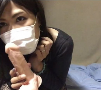 男娘動画 カメラの前で初めてアナルオナニーしてみたの画像