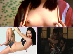 浅野温子 全裸ヌードで人に見られながらバックで挿入しているエロ動画の画像