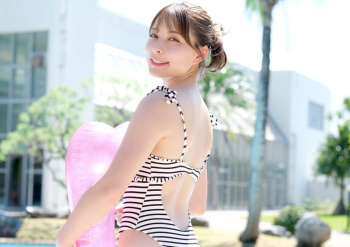 元HKT48 山本茉央【水着画像 64枚】グラビア画像の画像
