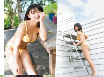 桑島海空 健康的美少女の大胆グラビアの画像