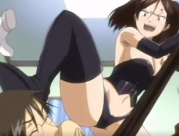 [エロアニ]《変態》エッチなデカ乳お姉さんを背面性交で激しくガン突きピストンして大量ザーメンなか出しされちゃう！！の画像