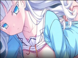 [エロアニ]凛とした銀髪少女を♡お仕置きセックス♡入念な愛撫にチ〇コを突っ込まれだらしない表情で興奮する！！新しいジャンル【凛アヘ】！！！爆誕！！！の画像