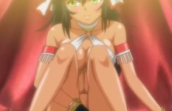 [エロアニ]男達の生オナホにされて色黒美女ちゃん発射されまくっちゃう♡の画像