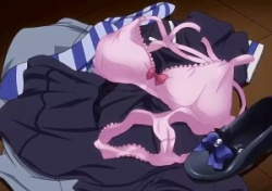 [エロアニ]覆面男に女学生ちゃん好きに体をいじられてレ〇プされちゃう♡の画像