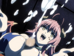 [エロアニ]【異世界ファンタジー】いきなり現れたサキュバス！精子が吸い取られることに…おっぱいで挟むで気持ちよくさせられ我慢できない♡の画像