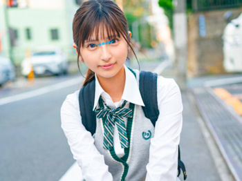 【素人ナンパ】「あぁぁん！もうダメぇ♡」シコリティMAXのJKをディルド調教！大洪水マンコ突きまくり孕ませイク！の画像