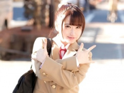 【マジミラ便】身長が低い制服娘！18歳まんこに男根を挿入されパコられるポニテ女子高生！【素人ナンパ】の画像