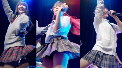 【アイドル】パンチラ_「９時間1500円 」制服衣装が可愛すぎるライブイベント：かわいいはここに！ Japanese girls Idol groupの画像