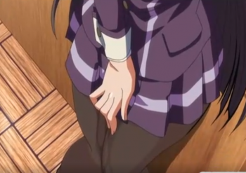 【アニメ】見るからにクソ生意気なパンスト女学生を脅迫レイプで性処理メス奴隷にしちゃうのマジ最高の画像