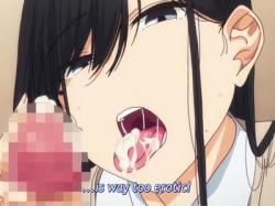 【アニメ】無表情爆乳JKの腋コキ黒髪コキ!なんでも言いなりにやってくれる最強オナホ♥の画像