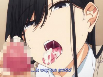 【アニメ】無表情爆乳JKの腋コキ黒髪コキ！なんでも言いなりにやってくれる最強オナホ♥の画像