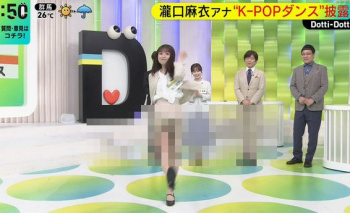 【エロ画像】瀧口麻衣アナのパンチラが！？おっぱいやヌードも出てるか の画像