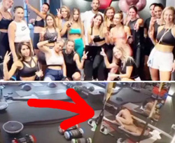 【エロ画像】男性トレーナー1人、女性客17人のジム、ガチでセ○クスし放題だった・・・（動画あり）の画像