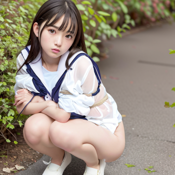 【緊縛プレイ】食い込む縄に濡れる乙女たち041～050の画像