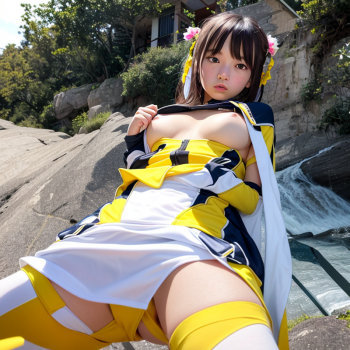 超昂閃忍ハルカ風のコスプレ061～70の画像