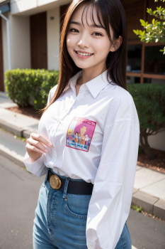 【ワイシャツ】AIによる美女画像集 Part.221の画像