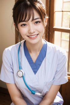 【ナース】AIによる美女画像集 Part.395の画像
