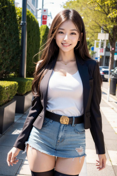 【絶対領域】AIによる美女画像集 Part.404の画像