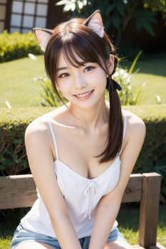 【猫耳】AIによる美女画像集 Part.437の画像