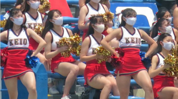 【画像】甲子園チアガールの太くて工ロい太ももwwwwwwwwの画像