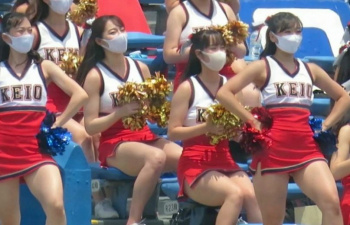 【画像】恵体チアガールさん、工ッチすぎるwwwwwwwwwの画像