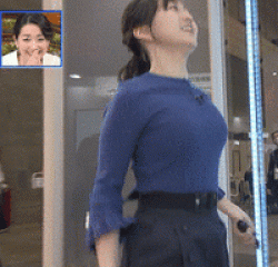 【画像】女子アナさん ニットで縄跳び 揺れまくり ｗｗｗｗｗｗｗｗの画像