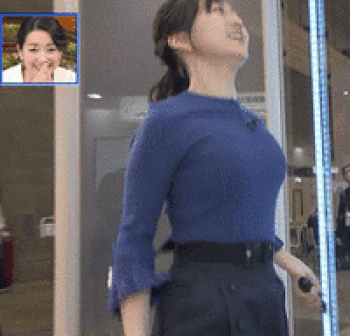 【画像】女子アナさん ニットで縄跳び 揺れまくり ｗｗｗｗｗｗｗｗの画像