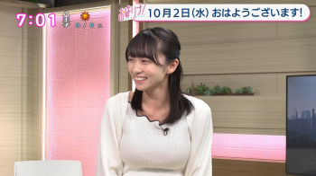 【画像】NHKさん、とんでもないドス ケベ気象予報士(処)を起用してしまうwwwwwwwwの画像
