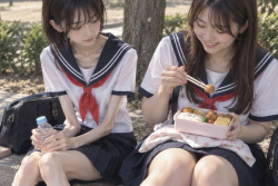 【画像】ムチムチJ K or ほっそりJ K、どっちが工ロい？？？の画像