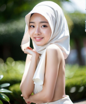 東南アジアの人がかぶってる布のやつの画像
