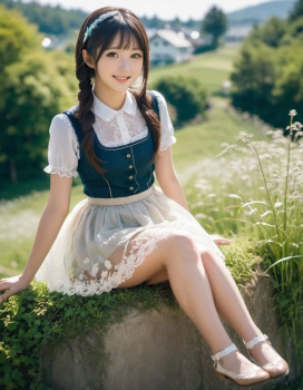 すけすけレーススカートのドレス画像まとめの画像