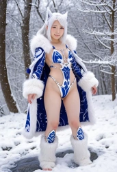 銀髪のお姉さんまとめの画像