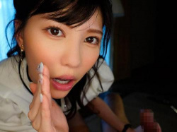 【エロ動画 俺の宝箱】友人は耳元で淫らな言葉を囁き、自分のペニスを手コキして誘惑してくる!我慢できなくなった彼は...。ゴム無しで彼女に犯され、友人に犯される!の画像