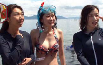 地上波テレビに映った爆乳ビキニの人妻が即ハポ過ぎたｗｗｗｗｗｗｗｗｗｗｗの画像