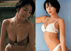 佐々木萌香のおっぱいエロ画像！Eカップの限界ギリギリ極小マイクロビキニ！の画像